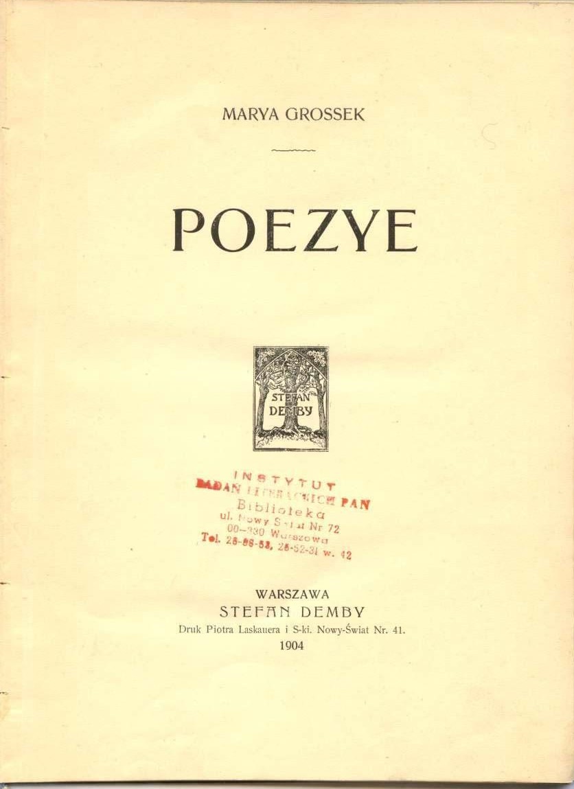 Maria Grossek-Korycka